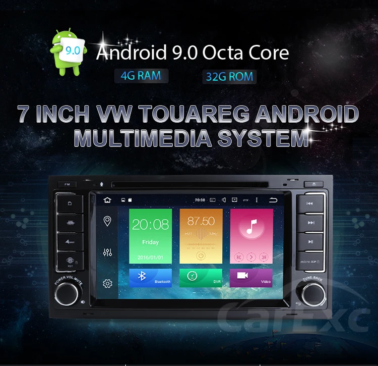 Excellent Android 9.0 Octa Cores Two Din Car DVD Player Stereo System For VW Touareg T5 Transporter Multimedia GPS Radio Navigation 14 Excellent Android 9.0 Octa Cores Two Din Car DVD Player Stereo System For VW Touareg T5 Transporter Multimedia GPS Radio Navigation 14