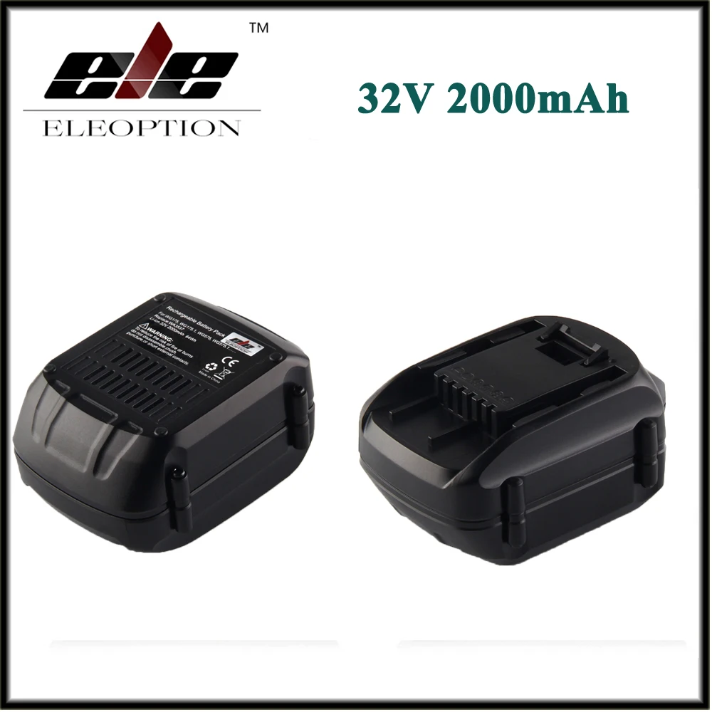 

2x High Qaulity 32V 2000mAh 2.0Ah MAX Li-ion WA3537 Battery Replacement For WORX WG175, WG575, WG575.1 and WG924 Power Tool