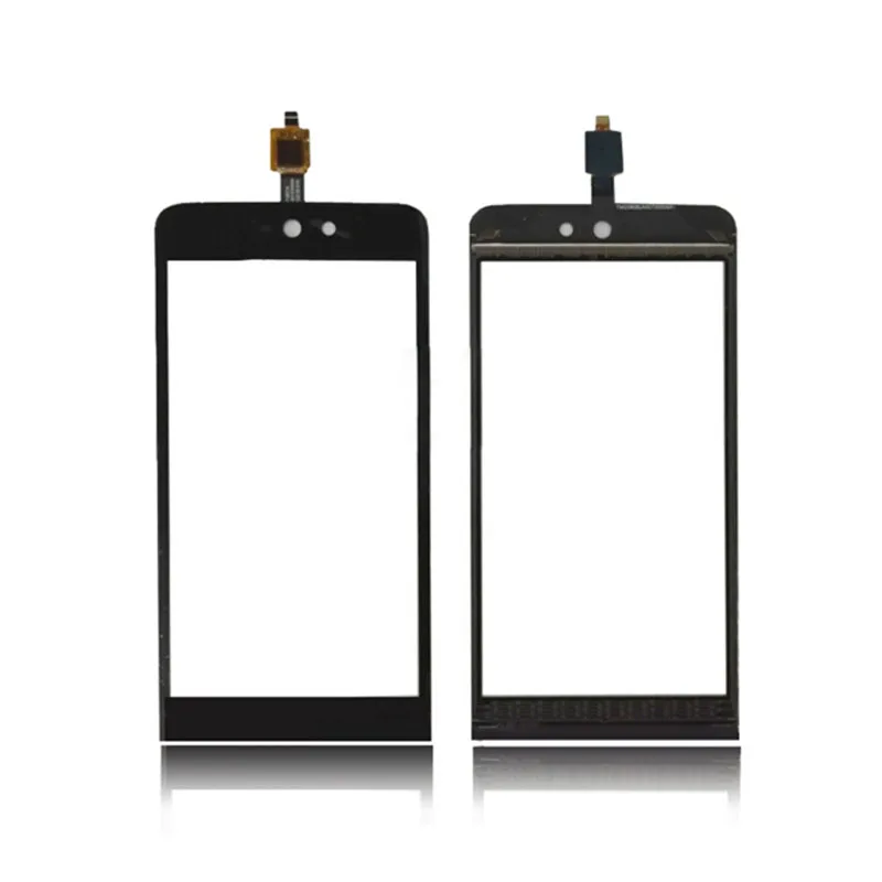 For Wiko Rainbow Jam 4G Front Touch Screen Digitizer Panel Sensor Glass Lens Replacement Black