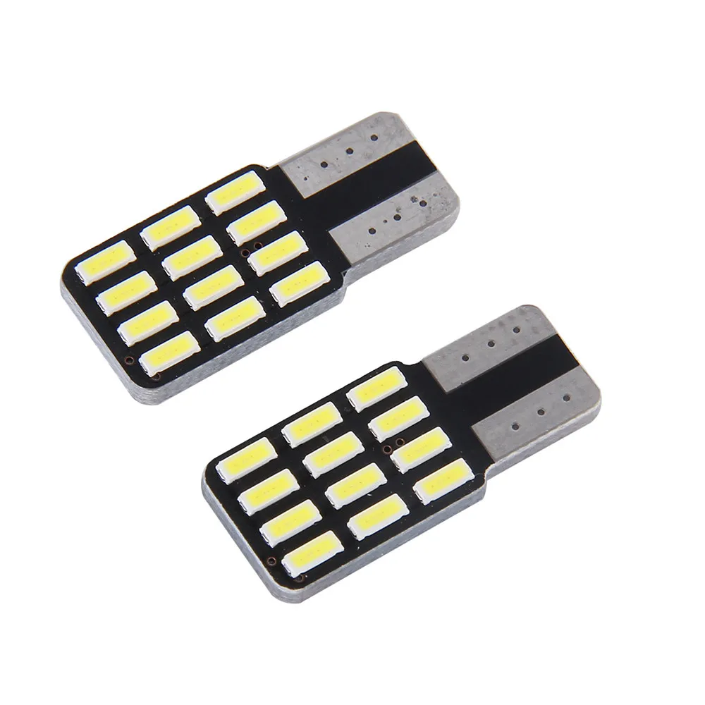 4 X Canbus безошибочный Белый T10 5-SMD 5050 W5W Светодиодная лампа для авто светильник светодиодный автомобильный светильник s 12v Универсальный 6000k Поворотная сигнальная лампа