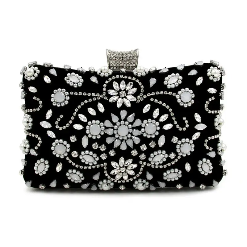 

2017 Women Evening Bag Ladies Diaomond New Spring Beaded Party Bags Beauty Female Clutches Purses