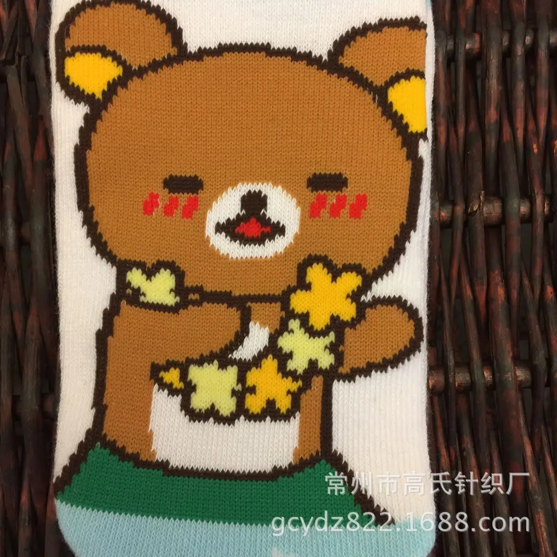 Мультяшные носки с принтом Rilakkuma korilakkuma Kiiroitori милые забавные новинки harajuku сельский ветер повседневные мягкие удобные весна-лето