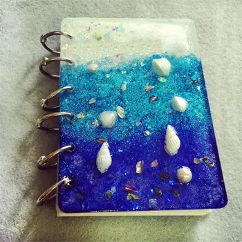 

Book Silicone Mold A7 Notebook Cover Making DIY Handmade Epoxy Resin Craft Tool fashion