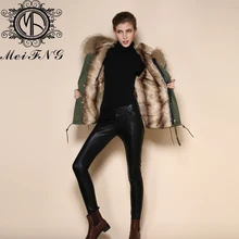 Военные парка с подкладкой из искусственного меха ASOS