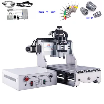 

Small CNC Milling Machine 3020 Engraving China Router Cutter 300W Spindle