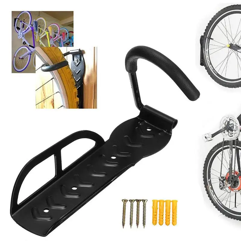 Акула Тигр вешалка для велосипеда стойки Велоспорт велосипед крюк 360 градусов вращение парковочная подставка противоскользящая Защита от царапин велосипед стены