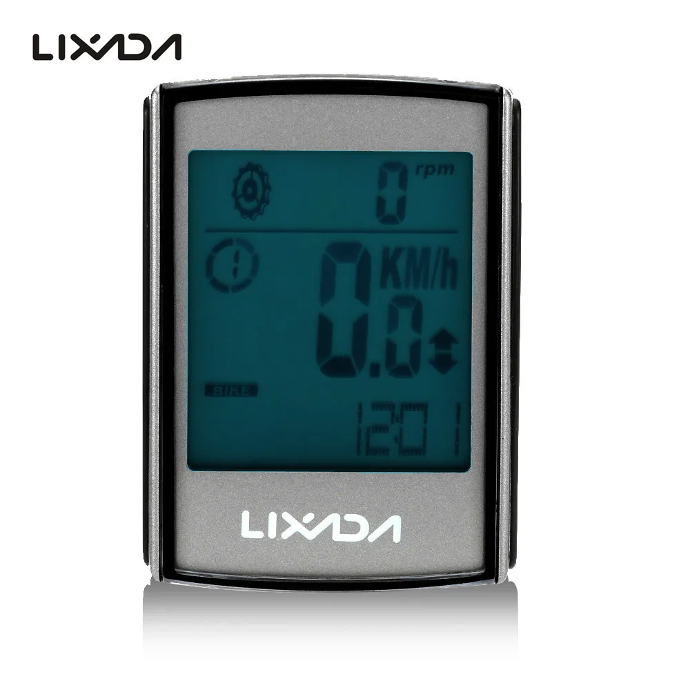 

2-in-1 Wireless Bicycle Computer Bike Waterproof Speed Cadence Multifunctional Large LCD Screen Cycling Computer Bicicleta