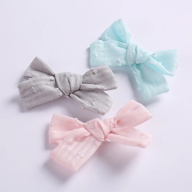 

Fabric bow Clips Hair bow Hair Clips Hair Barrettes Boutique Cloth Hairbow Hairgrips Kids Girl's Headwear Hair Accessories