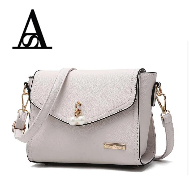 

AITESEN Fashion simple small handbags lady south Korean version single shoulder bag female bag soft side small square bag