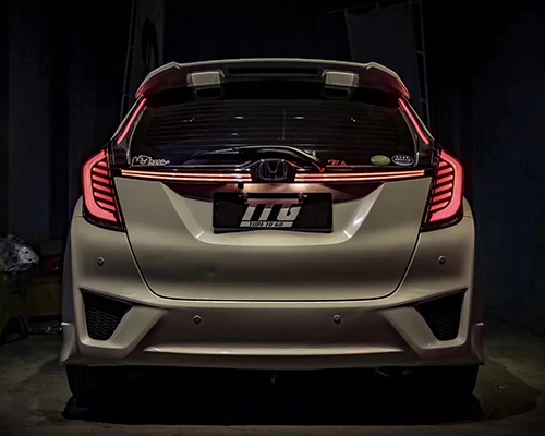 1 комплект новейший светодиодный задний блок освещения для Honda Jazz-'