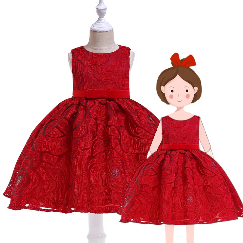 

New Kids'Dresses for Girls in Spring and Summer
