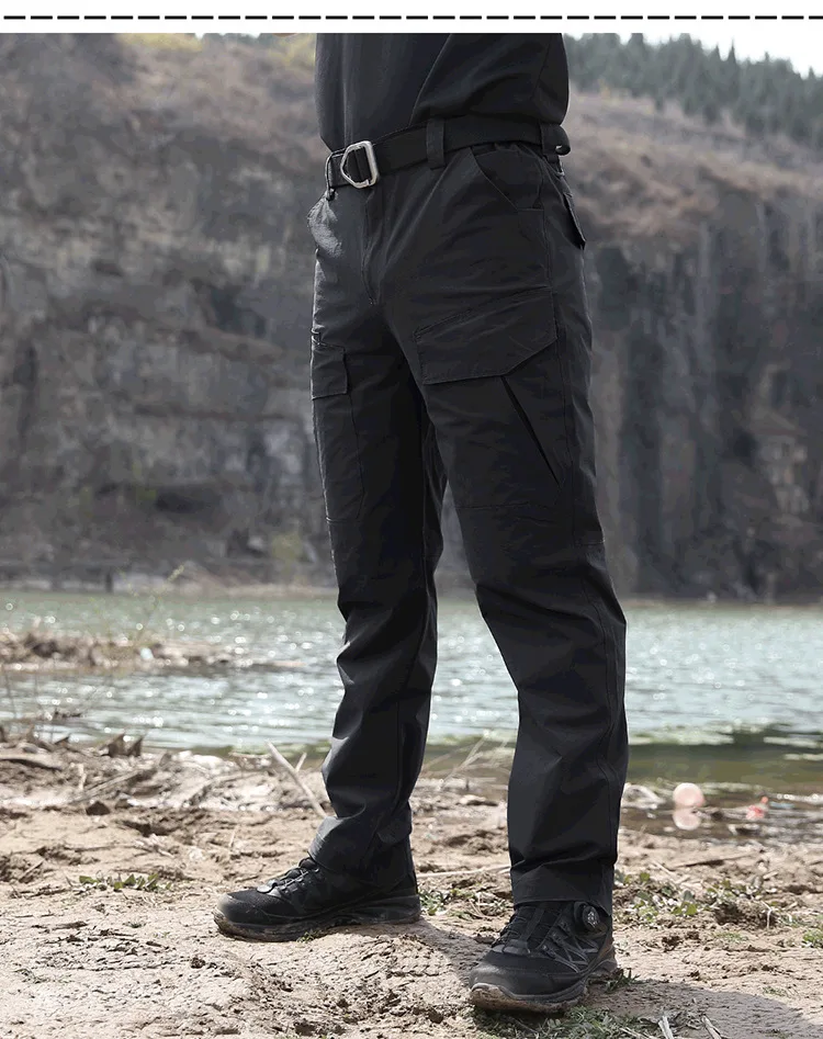 Новые летние брюки мужские легкие военные тактические брюки карго армейские быстросохнущие дышащие мужские повседневные длинные брюки