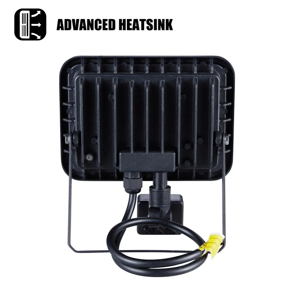 Holofote ao ar Sensor de Movimento Prova de Água Luz de Inundação com Sensor Eslas 10 w 20 w Refletor Livre Led Holofote de Movimento Pir 220 v Parede à Luz da Garagem 8 20 refletor conduziu a luz de inundação
