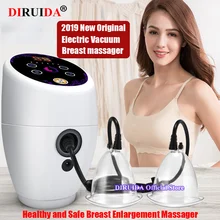Original Electric Vacuum therapy machine Breast Massager Breast Chest Massage Enlargement Breast Care Beauty Body Cupping Device