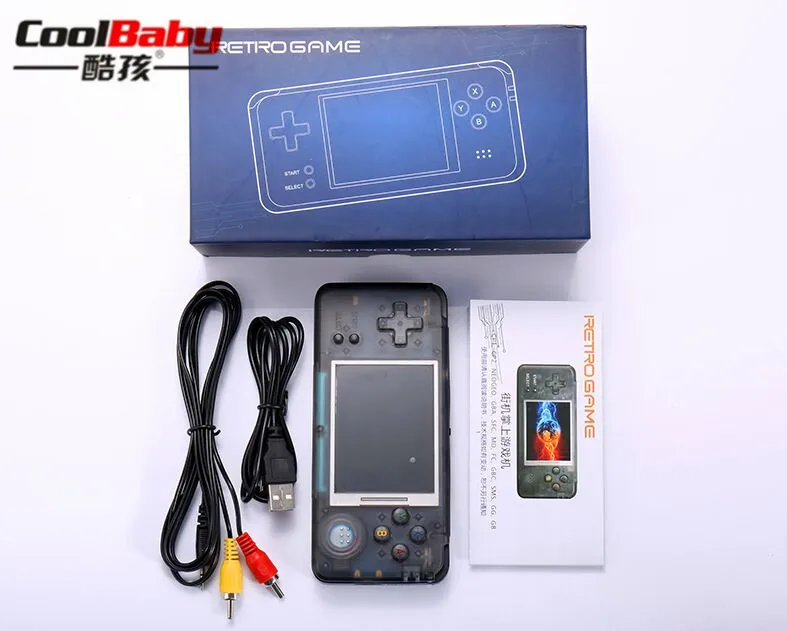 

2018 new 16GB Portable Video Handheld Game Console Retro 64 Bit 3 Inch 3000 Video Game Retro Handheld Console to TV RS-97