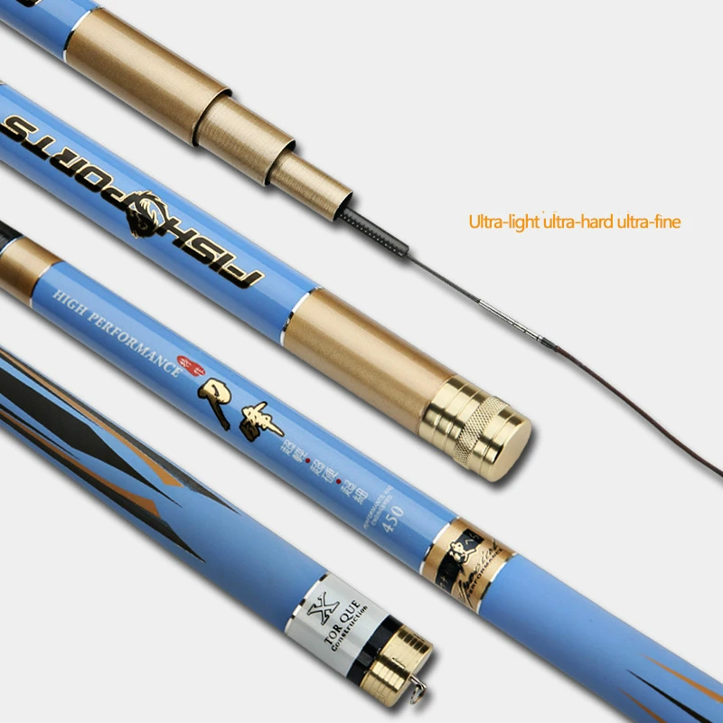 High Quality Taiwan Fishing Rod New Style High Carbon 28 Tone Superhard Hand Fishing Pole Ultralight Carp Rod Fishing Equiipment