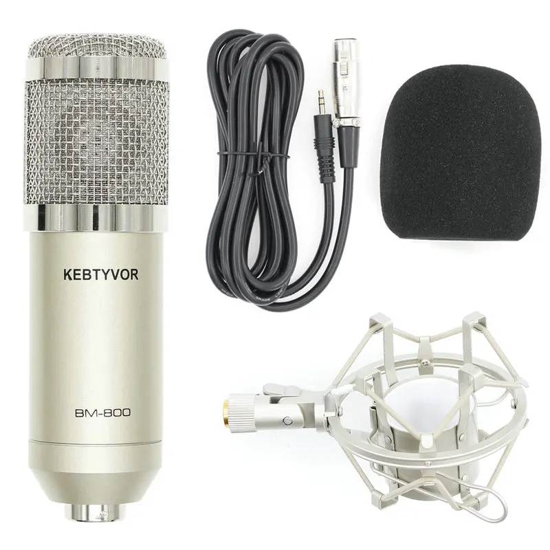 style A BM 800 Studio Vocal Rrecording конденсатор комплекты микрофона комплект микрофона для компьютера микрофона для аудио вокальной записи - Цвет: style A