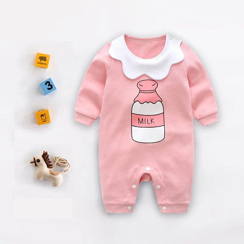 

Baby Clothing 2018 New Newborn jumpsuits Baby Boy Girl Romper Clothes Long Sleeve Infant Product