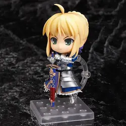 Сабер аниме модель фигурку 121 игрушка кукла Nendoroid 10 см мультфильм коллекция игрушечные лошадки Рождество ПВХ подарок