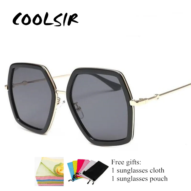 

Square Luxury Sun Glasses Brand Designer Ladies Oversized Crystal Sunglasses Women Big Frame Mirror Sun Glasses For Female UV400
