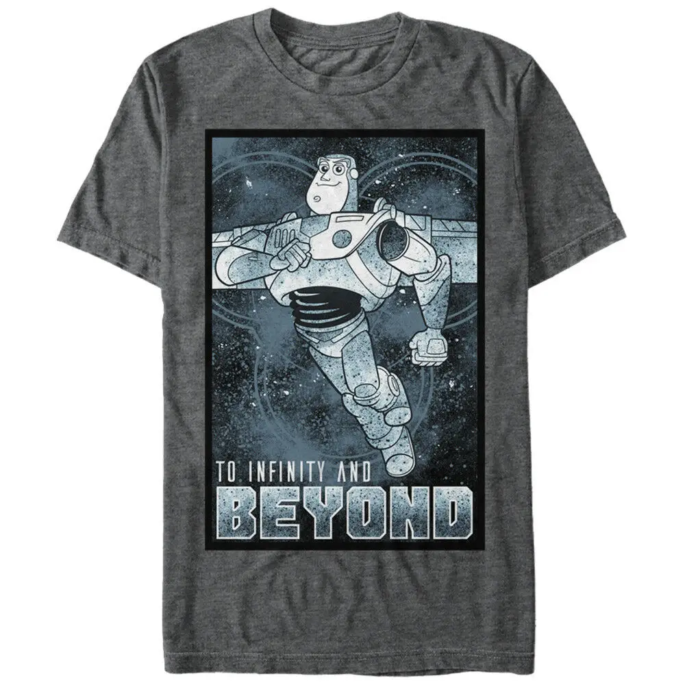 

Toy Story Buzz Poster Infinity and Beyond Mens Graphic T Shirt