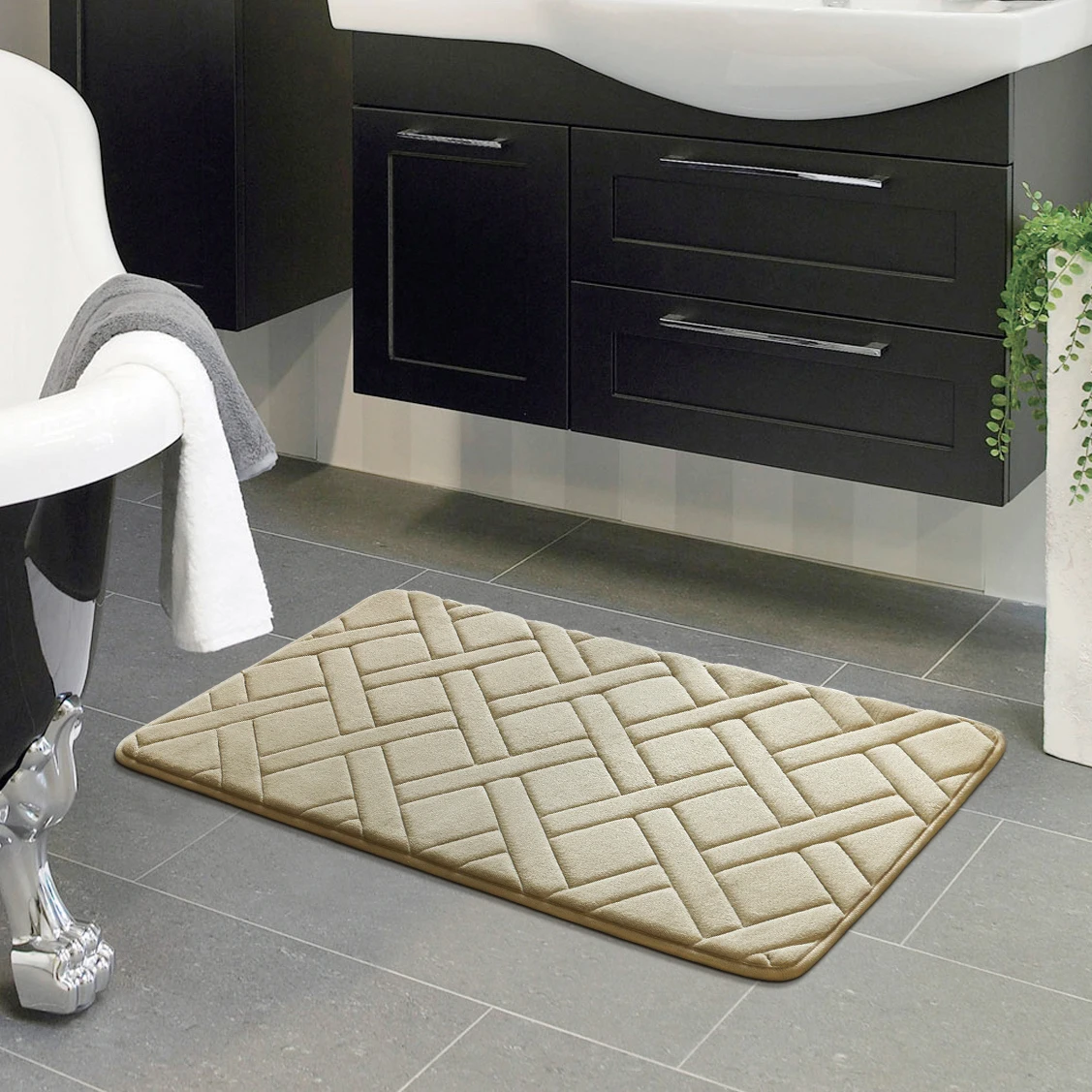 Günstig Hohe Qualität 40x60 cm rectangl Bad Matte Bad Schlafzimmer Nicht slip Matten Schaum Teppich Dusche Teppich für bad Küche Schlafzimmer ZA 002