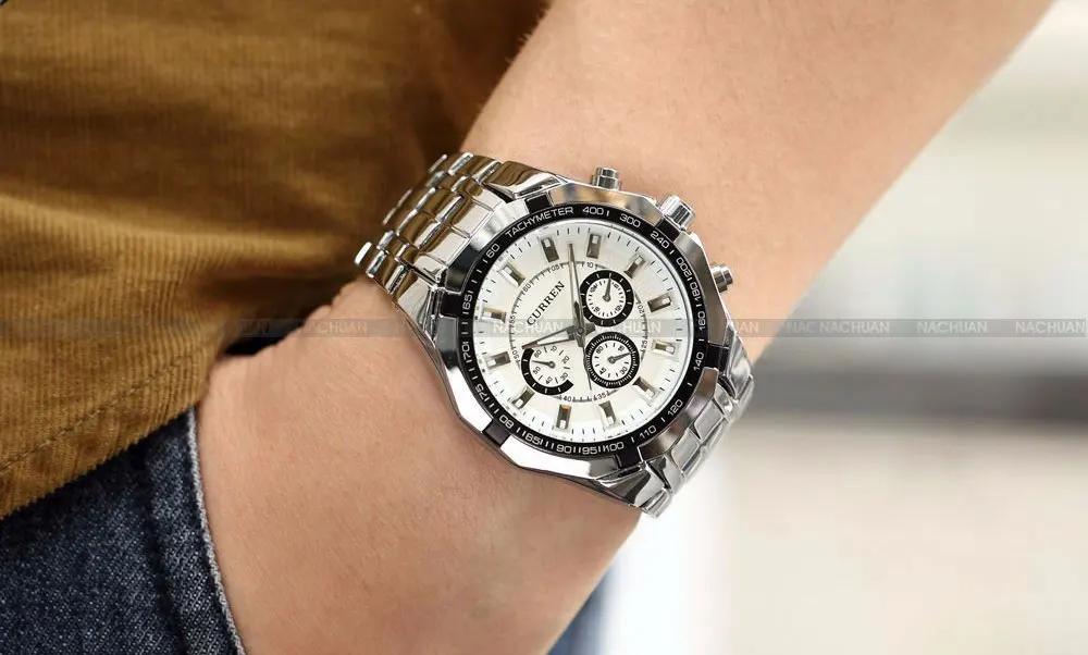  New CURREN 2018 Quartz Watches Men Top Luxury Brand Hot Design Military Sports Wrist watches Man Di
