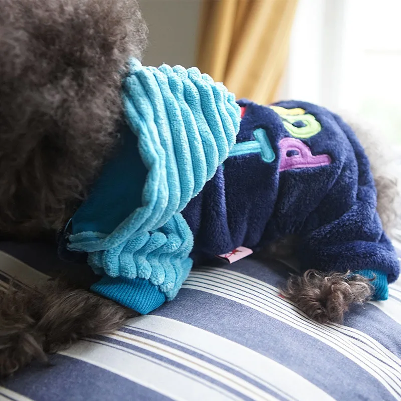 Зимний комбинезон для собаки с капюшоном пальто Костюмы костюм для животных комбинезон для щенка одежда для маленькой собаки для чихуахуа Йорк XXS-L