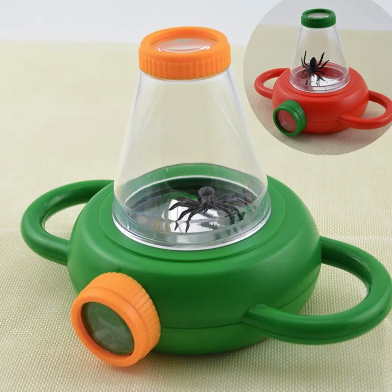 

Bug Insect Watcher Magnifying Glass Small Animal Insect Monitor Box Children Science Exploration Play Teaching Aids