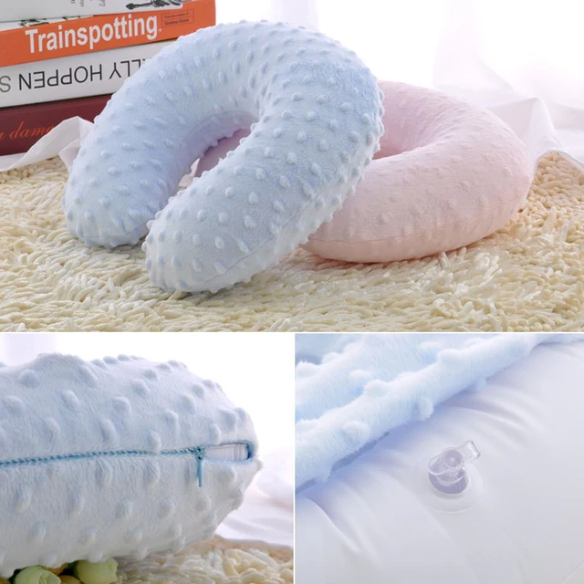 baby massage cotton u shaped neck pillow neck protection headrest