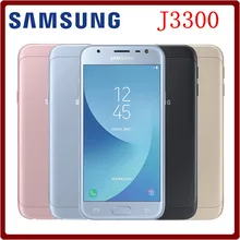 samsung Galaxy J3 J3300(), четырехъядерный, 5,0 дюймов, 2 Гб ОЗУ, 16 Гб ПЗУ, 13,0 МП, разблокированный, две sim-карты, отпечаток пальца, NFC, мобильный телефон