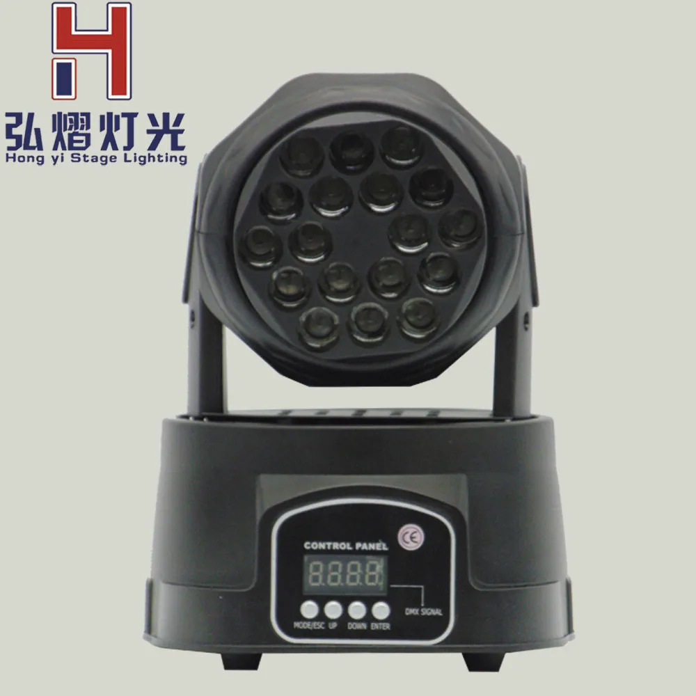 

(1 pcs/lot) moving head led rgbw DMX 512 14 channels+25 Degree 18x3w moving head led beam from china moving head effect lighting