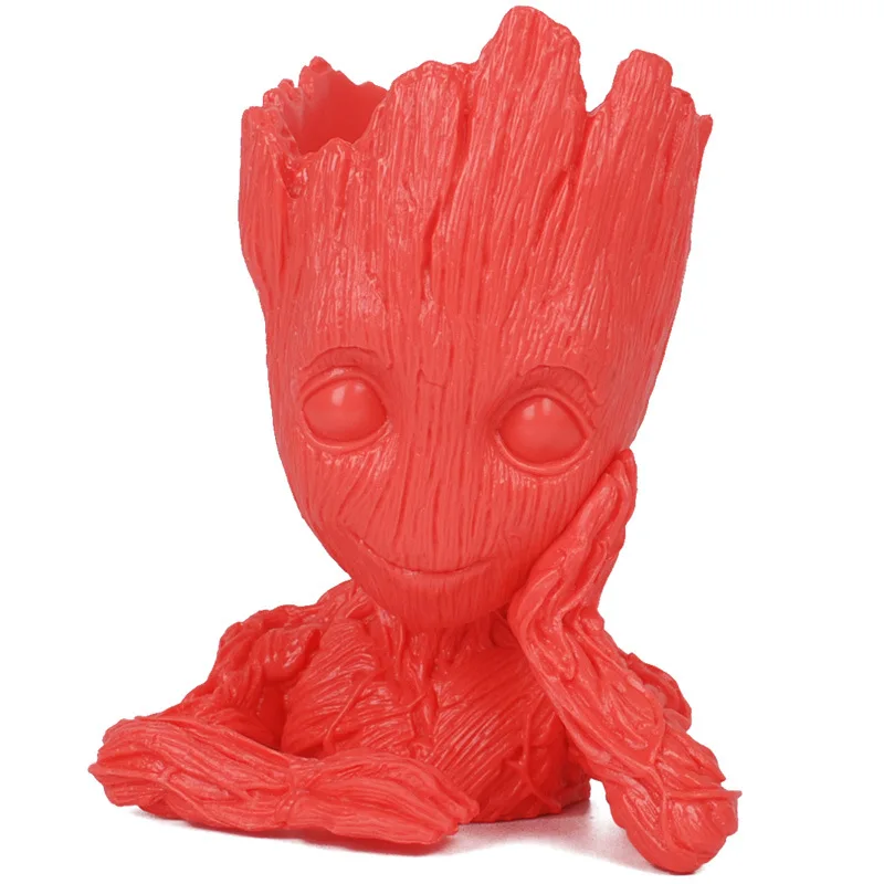 Color groot Baby Groot for Flowerpot Planter, Tree Man Pen Pot Trellis Flower Pot Figure Toys