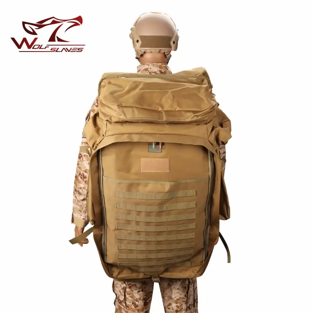 新しい到着軍事戦術バックパック100lプラス大容量アウトドアスポーツバッグ防水1000dナイロンキャンプ男性のバッグ Hunting Bags Aliexpress