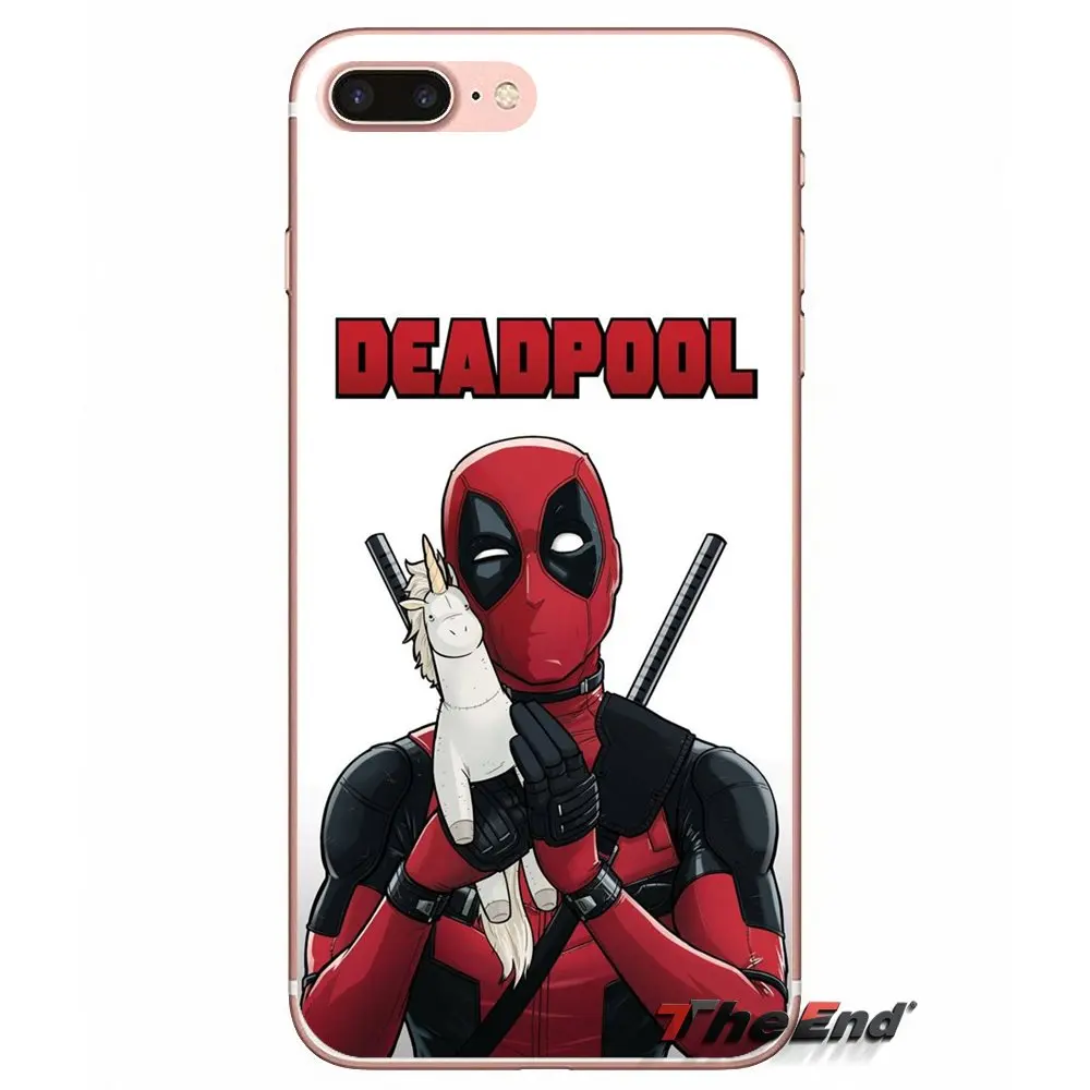 Прозрачный чехол Super hero Deadpool для Huawei P Smart Y6 Pro P8 P9 P10 Nova P20 Lite Mini 2017 SLA L02 L22