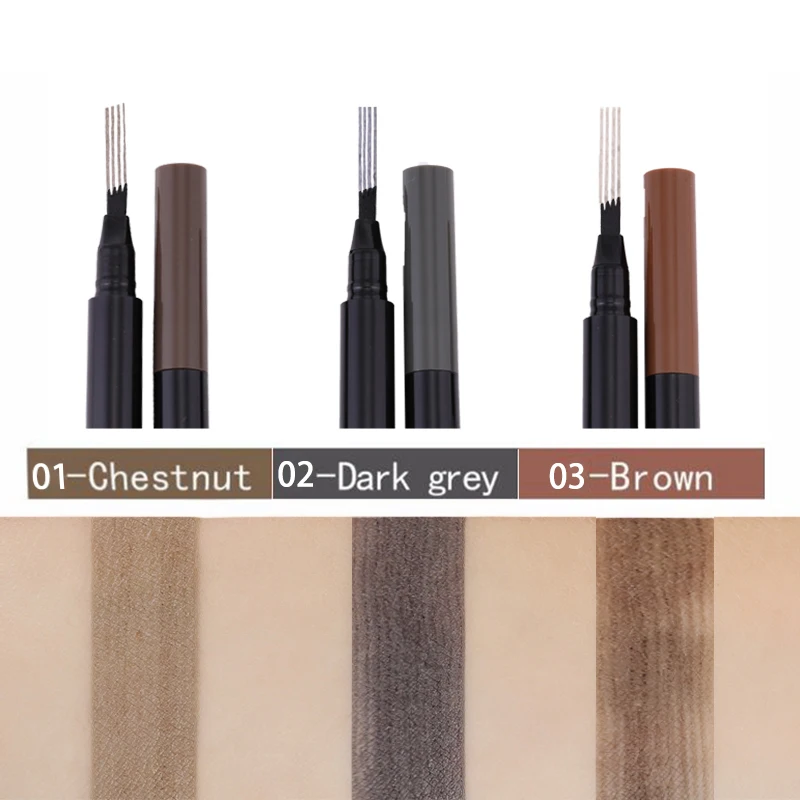 Microblading3 цветной карандаш для бровей водостойкий вилка острый татуировки стойкий