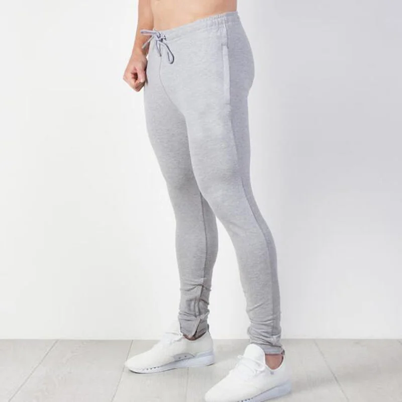 

SJ Brand Cotton Pants Men Fitness Casual Elastic Pant Bodybuilding Clothing Casual Sweatpants Joggers CKEP02