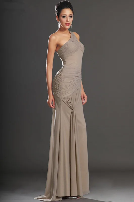 Free-Shipping-New-Gorgeous-One-shoulder-Mermaid-Evening-Dress
