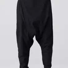 29-40 Горячие весенние мужские новые модные брюки с низкой вилкой для отдыха свободные большие размеры