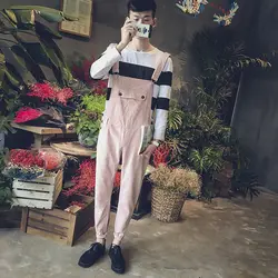 Модная Корейская версия пары нагрудник для мужчин's комбинезоны большого размера повседневное дикий студент брюки для девочек хорошее