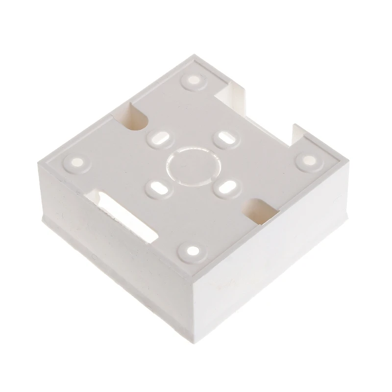 Новинка 86X86 ПВХ распределительная коробка настенное крепление кассеты для переключателя гнездо База электрооборудования