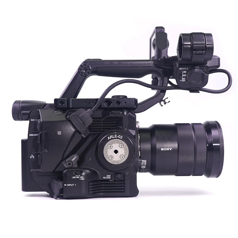 Lanparte 카메라 핸드그립 로제트 어댑터,  FS5, FS5 마크 II용 Arri 표준