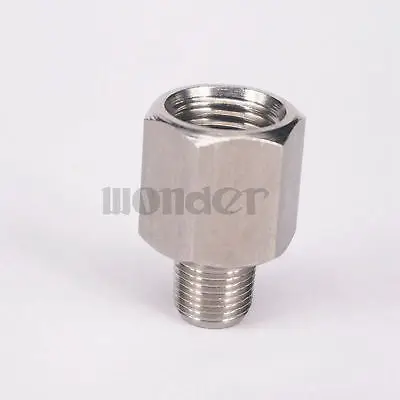 1/4 &quotBSPP Female to 1/8&quot BSPT Male 304 фитинги из нержавеющей стали коннектор 357 PSI|stainless steel pipe