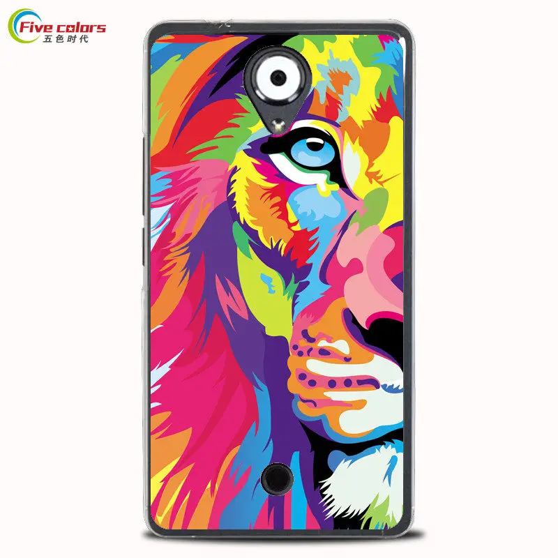 

Five colors Silicon Case for Wiko U Feel high-quality Cartoon Painted Soft TPU Anti-knock Phone Back Cover Coque for Wiko U Feel