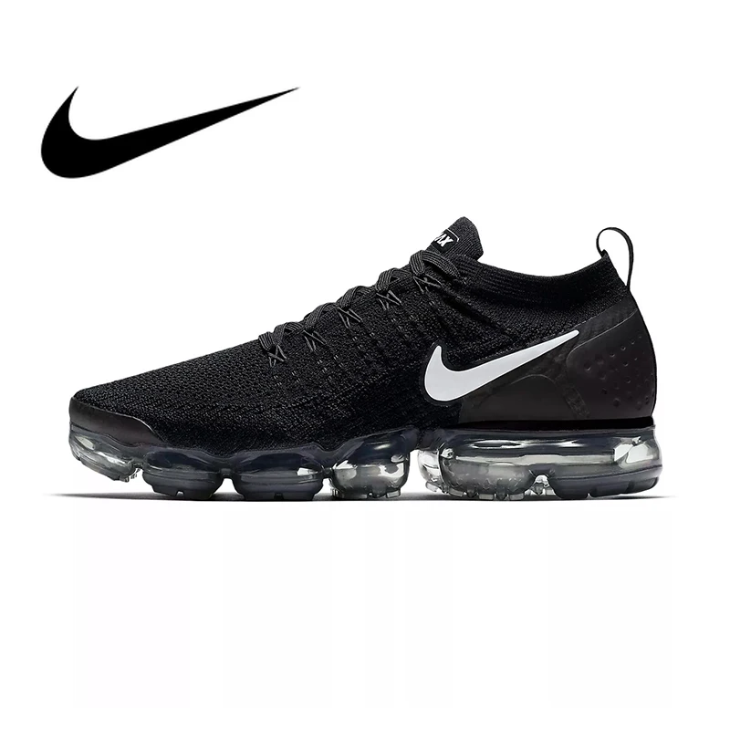 Original Authentic NIKE AIR VAPORMAX FLYKNIT 2.0 Men's Running Shoes Classic Outdoor Sports Shoes Mesh Breathable 942842-001