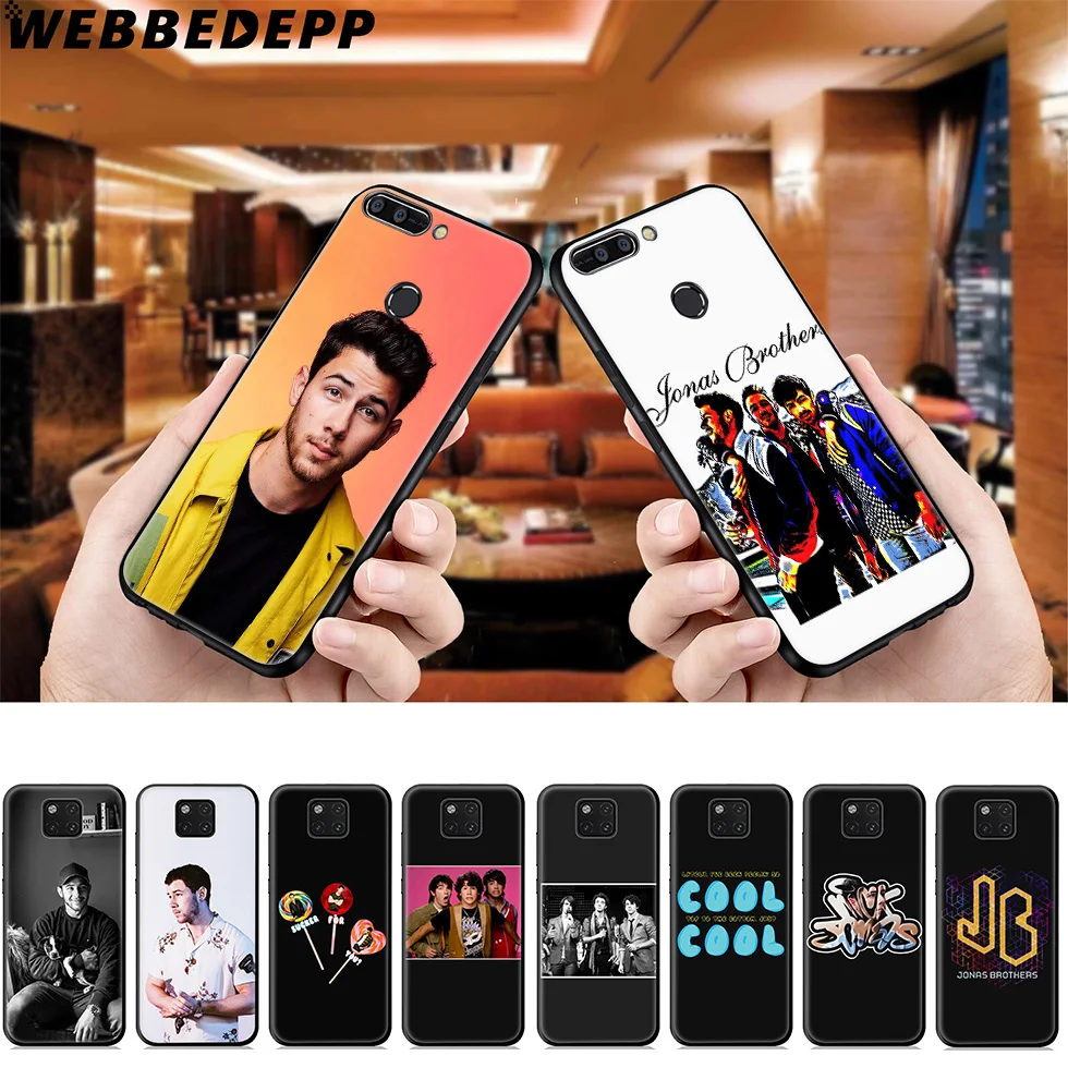 Мягкий чехол Jonas Brothers Nick jonas для Huawei Mate Honor 20 6A 7A 7C 7X8 9X10 View 10 Lite Pro 30 |