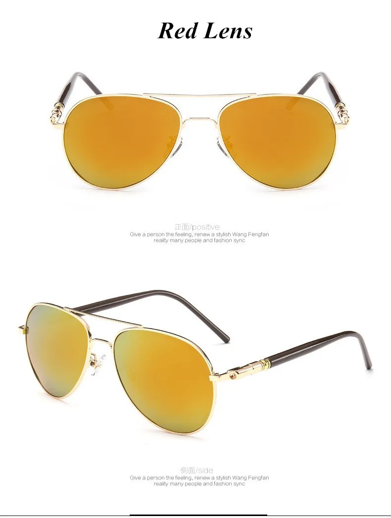 Boyeda классический Для мужчин солнцезащитные очки поляризованные UV400 Винтаж металла Брендовая Дизайнерская обувь солнцезащитные очки для