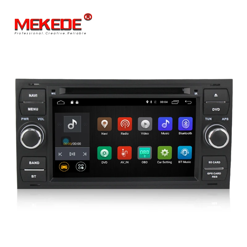 7 &quotAndroid 1 Автомобильная магнитола dvd для фокуса/Transit/Galaxy/Mondeo/Fiesta/C max/S max/Kuga/разъем
