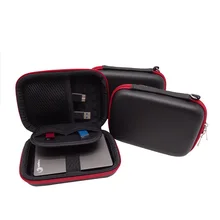 Portable Electronics Gadget Storage Bag Travel Digital Accessories Organizer Pouch for HDD Power Bank Charger USB Data Cable