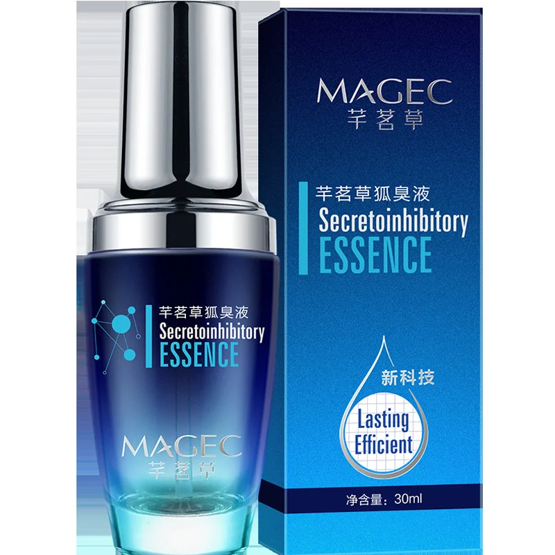Parte superior de lujo mejor novedoso venta axilas Hircismus limpiador Spray antitranspirante desodorante Spray de cuerpo olor corporal de 30ml Cuidado del cuerpo
